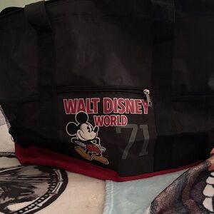 Walt Disney World Black and Red Tote Bag